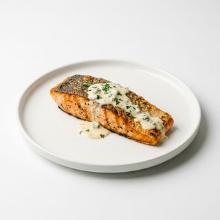 Salmón Fresco A La Plancha