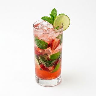 Mojito De Fresa Sin Alcohol