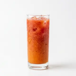 Zumo De Naranja Con Fresa Y Papaya (16 Oz.)