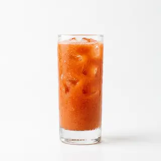 Zumo De Naranja Con Fresa Y Plátano (16 Oz.)