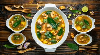 Sopa De Gambas虾滑汤
