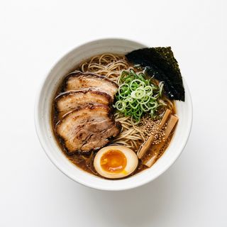 43.La mian alla giapponese con carne di maiale chashao 日式叉烧肉拉面