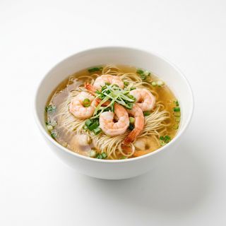 41.La mian alla giapponese con gamberetti 日式虾仁拉面