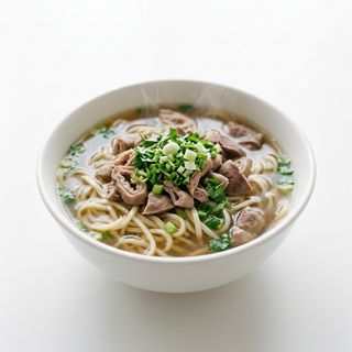 34.La mian con interiora di maiale 猪脏拉面