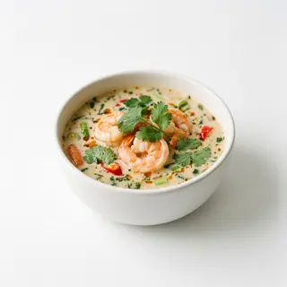 Sopa De Gambas Con Coco
