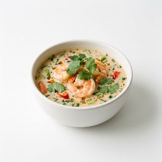 Sopa De Gambas Con Coco