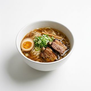 40.La mian alla giapponese con costine di maiale 日式排骨拉面
