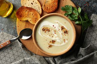 Sopa de champiñones