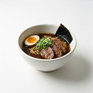 39.La mian alla giapponese con manzo 日式牛肉拉面
