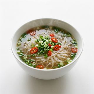 SOPA DE FIDEO DE ARROZ