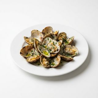 Almejas A La Plancha (Ración)