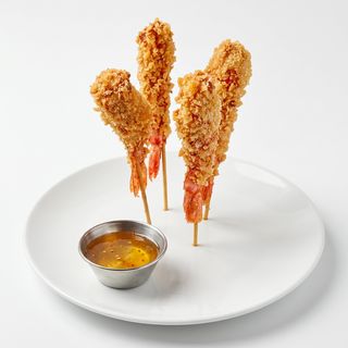 Gamberone al panco con salsa agrodolce 4 pezzi