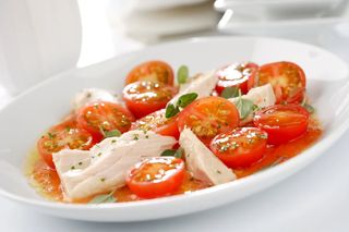 Tomate Aliñado Con Ventresca