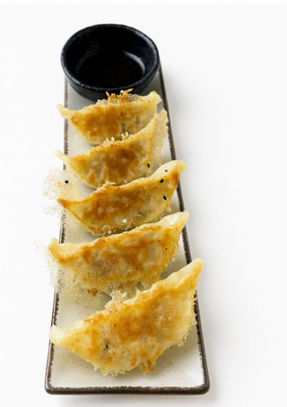 Gyozas De Pollo A La Plancha