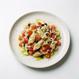 Esqueixada De Bacalao