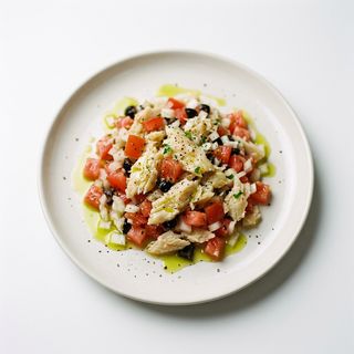 Esqueixada De Bacalao