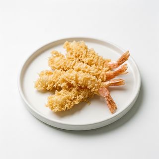 Langostinos En Tempura