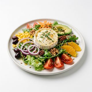Ensalada Con Queso De Cabra