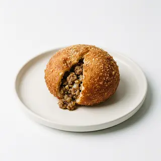 207- Pan Frito Relleno De Carne (1 Ud.)