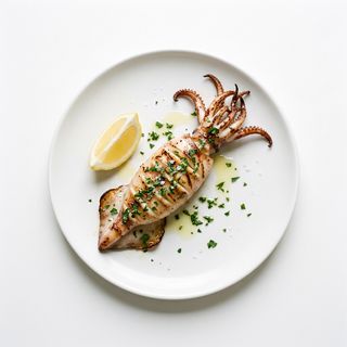 Calamar Fresco A La Plancha