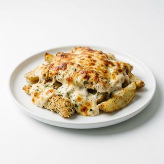 Tiras De Pollo Con Patatas (Ración)