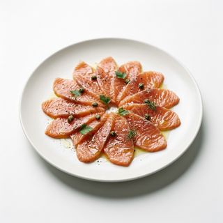 A2. Carpaccio di salmone