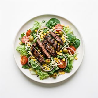 Ensalada Con Carne