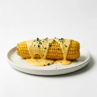 Choclo-Mazorca Con Salsa De Queso (1 Ud.)