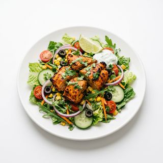 Ensalada Real Especial Con Pollo Tandoori