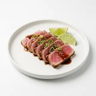 Tataki de atún marcado 