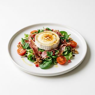 Ensalada De Rulo De Cabra Y Aceite