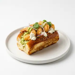 Brioche de Gambas Estilo Baja