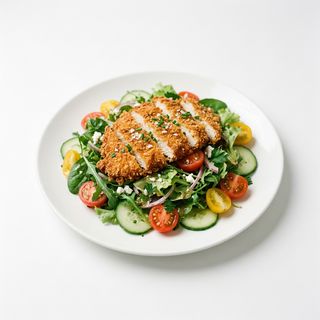 Ensalada De Pollo Frito