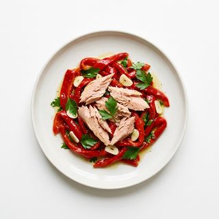 E4. Ensalada De Pimiento Rojo Con Ventresca