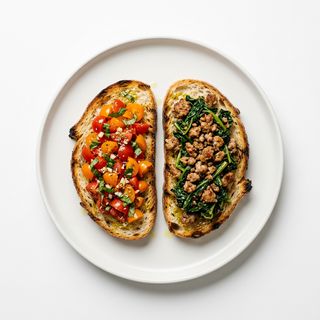 La bruschetta degli innamorati