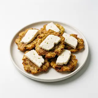 Patacones Con Queso Latino (3 Uds.)