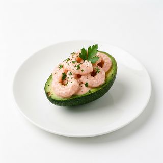 Avocado with Prawn
