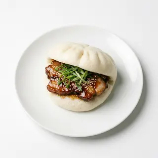 Bao Artesanal De Secreto Ibérico A La Japonesa