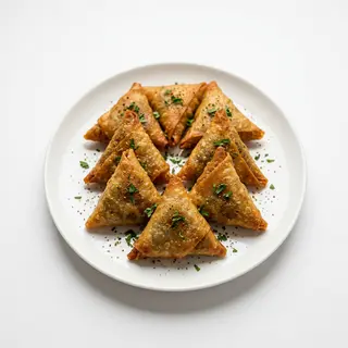 Briwat De Verduras Y Carne Picada