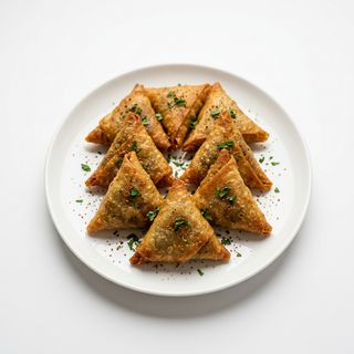 Briwat De Verduras Y Carne Picada