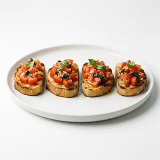 Bruschette con pomodoro
