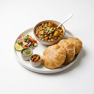 Channa Aloo Puri