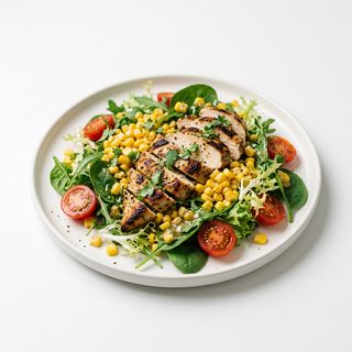 Ensalada De Pollo Y Maíz