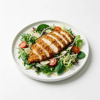 Ensalada de pollo crujiente
