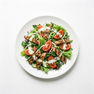 Ensalada de pollo o ternera