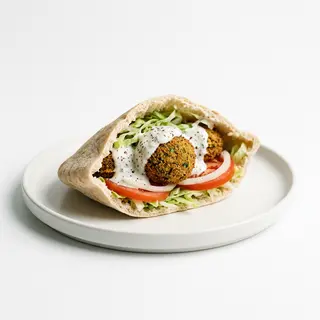Falafel En Pan Pita