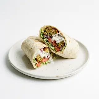 Falafel En Pan Rollo