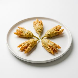 Fiori di zucca pastellati 5 pezzi