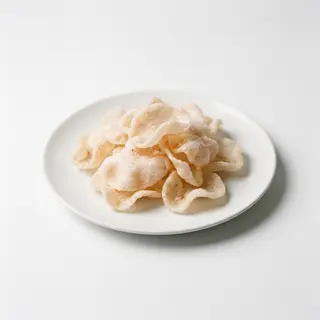 Hojas De Gambas Chinas Fritas