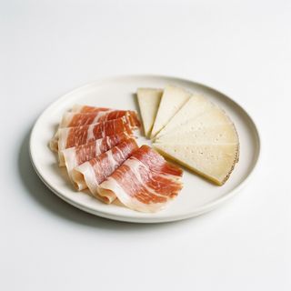 Jamón reserva y queso curado